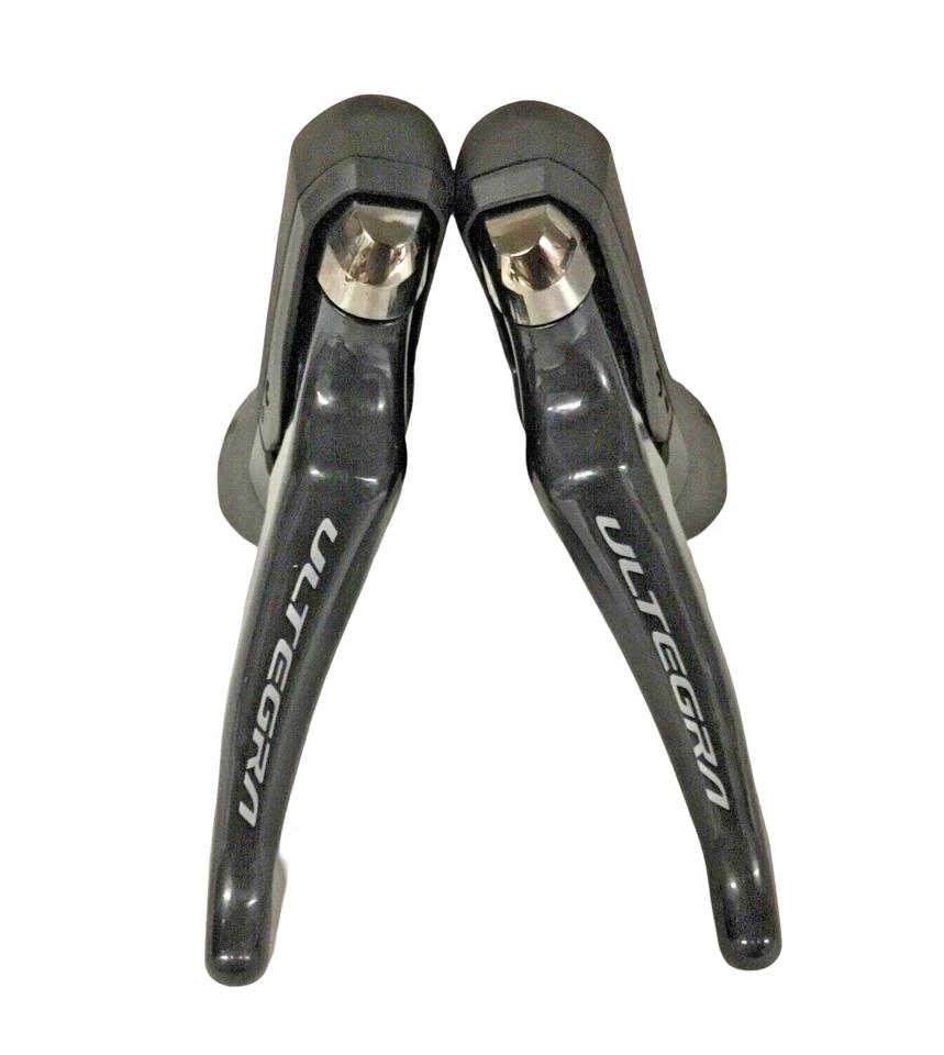 Shimano Ultegra ST-R8020 / BR-R8070 hydraulic disc brake and shift lever set, front and rear, pre-bled road bike controls