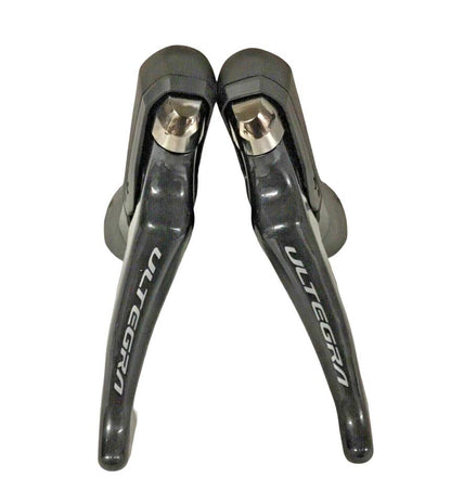 Shimano Ultegra ST-R8020 / BR-R8070 hydraulic disc brake and shift lever set, front and rear, pre-bled road bike controls