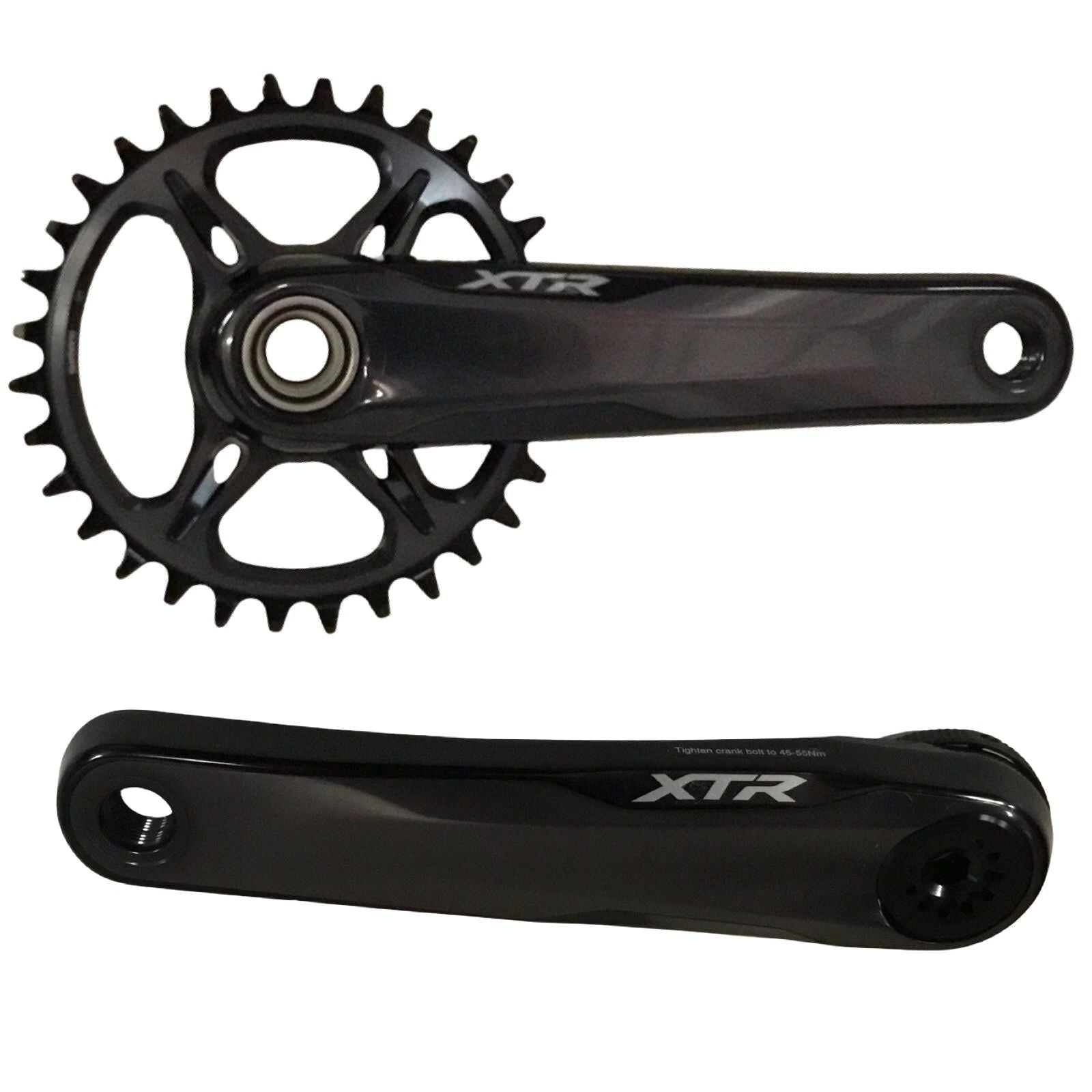 Shimano XTR FC-M9120-1 crankset with 32T chainring, 170mm arms, Boost Hollowtech II for 11/12-speed drivetrains