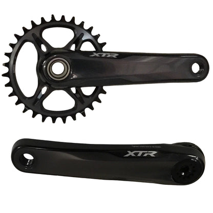 Shimano XTR FC-M9120-1 crankset with 32T chainring, 170mm arms, Boost Hollowtech II for 11/12-speed drivetrains