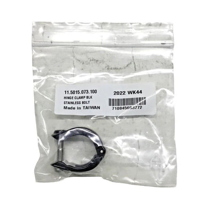 Hinge brake clamp 22.2mm black with stainless bolt SRAM Avid MMX