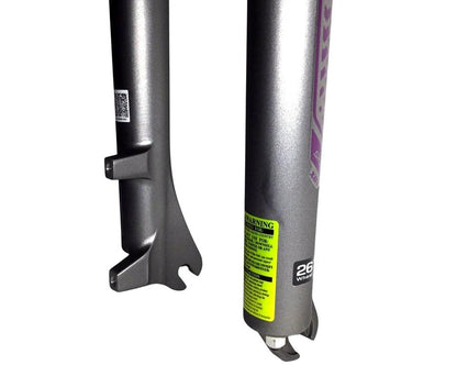 Suntour XCT 26 inch fork 80mm threaded 1 1/8 QR 9x100 ATB MTB suspension black