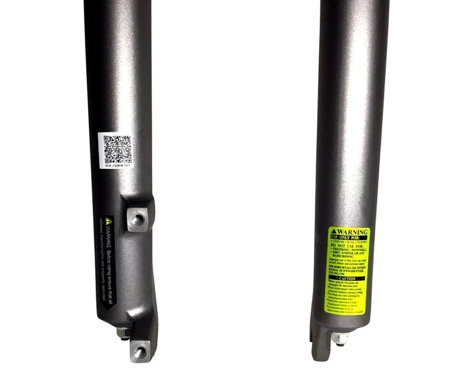 Suntour XCT 26 inch fork 80mm threaded 1 1/8 QR 9x100 ATB MTB suspension black