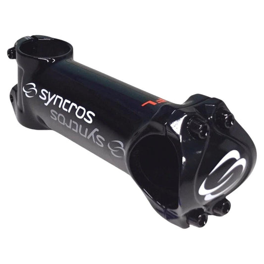 Syncros FL alloy stem 130mm ±6° for 31.8mm handlebars and 1-1/8 inch steerer in gloss black for XC/road/MTB