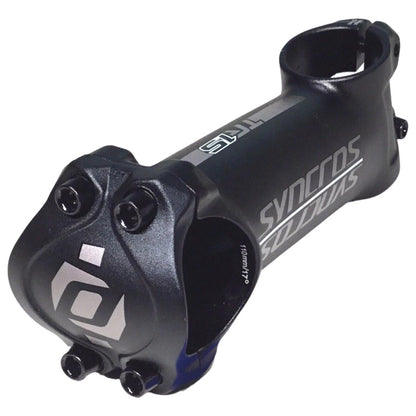 Matte black bike stem 110mm 31.8mm clamp 17 degree rise for road MTB gravel