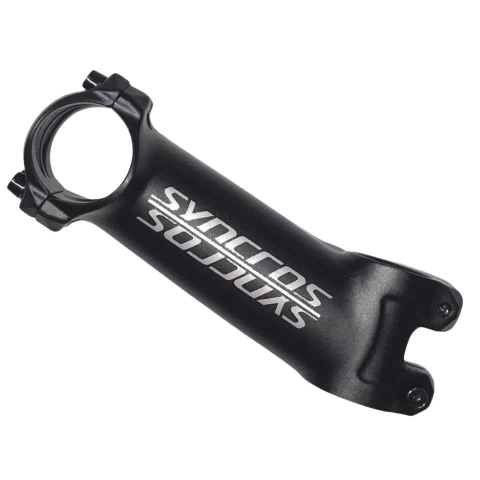 Matte black bike stem 110mm 31.8mm clamp 17 degree rise for road MTB gravel