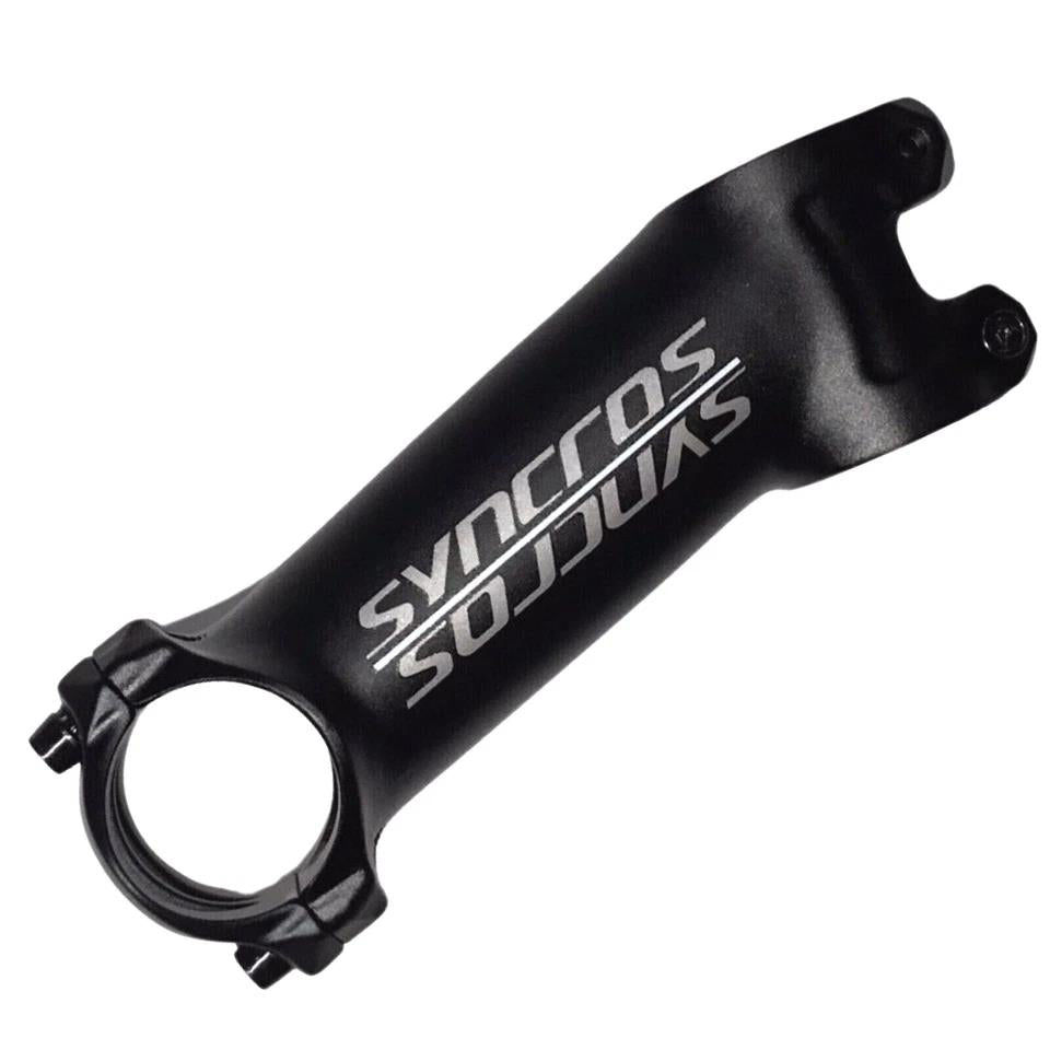 Matte black bike stem 110mm 31.8mm clamp 17 degree rise for road MTB gravel