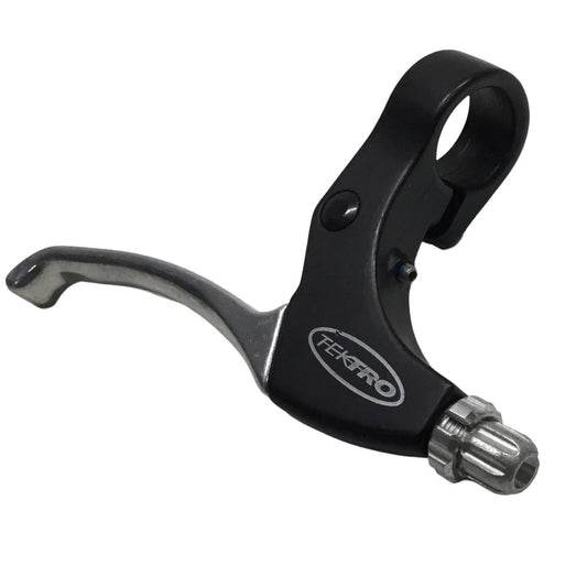 Tektro CL330 right rear brake lever 3 finger 22.2mm silver alloy