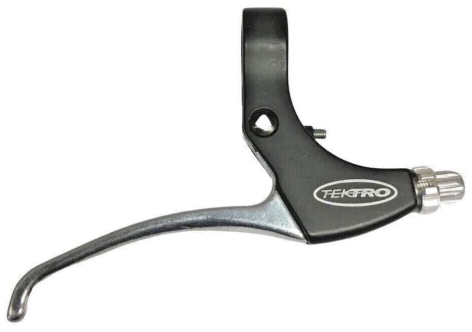 Tektro CL330 right rear brake lever 3 finger 22.2mm silver alloy