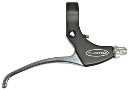 Tektro CL330 right rear brake lever 3 finger 22.2mm silver alloy
