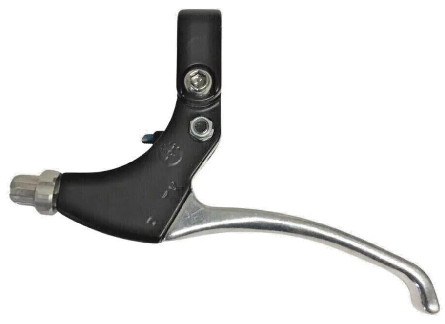 Tektro CL330 right rear brake lever 3 finger 22.2mm silver alloy