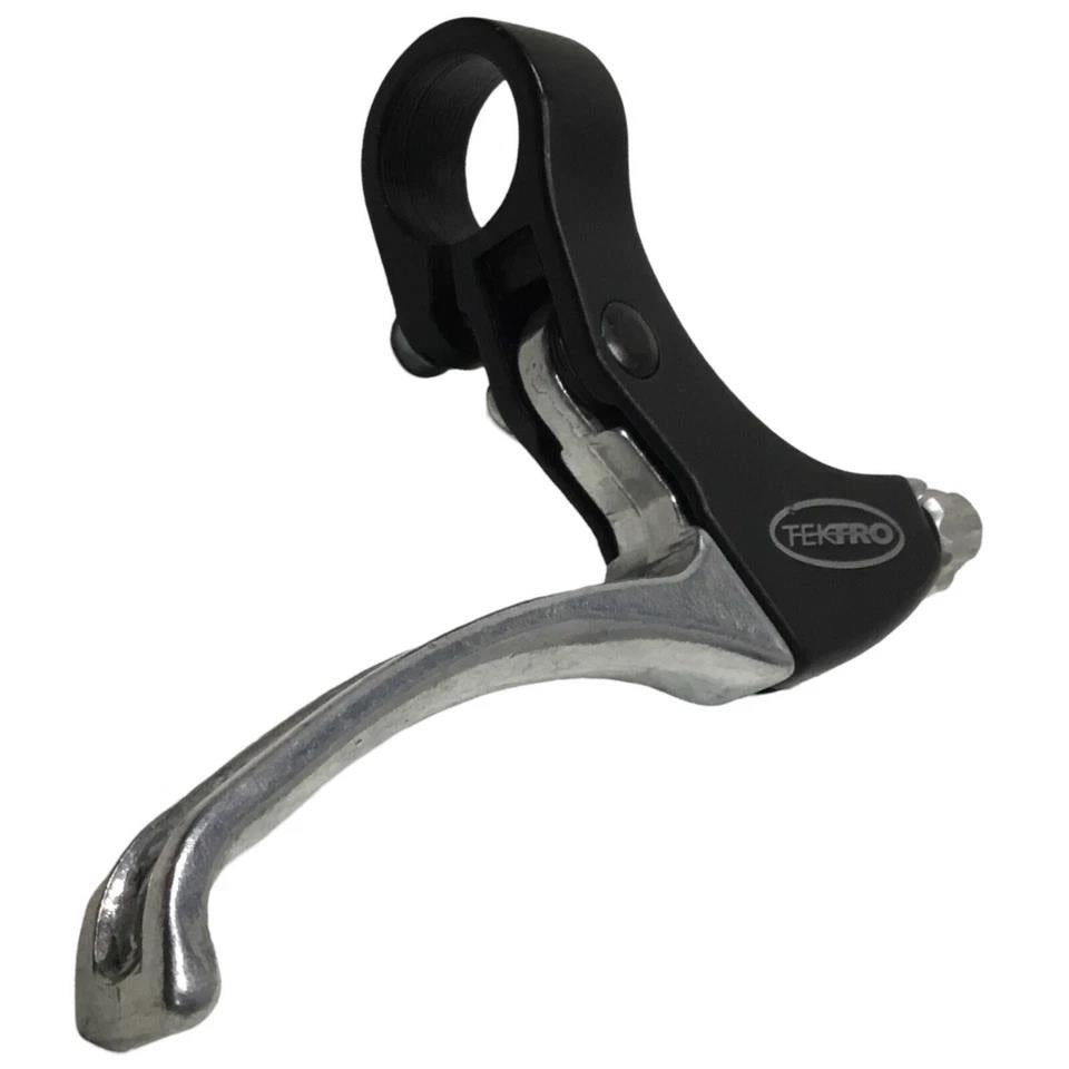 Tektro CL330 right rear brake lever 3 finger 22.2mm silver alloy