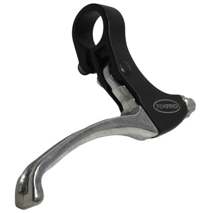 Tektro CL330 right rear brake lever 3 finger 22.2mm silver alloy