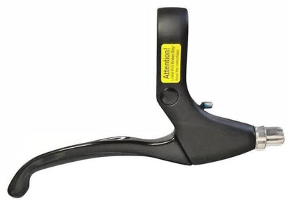 Tektro CL330 right rear brake lever 3 finger flat bar black alloy