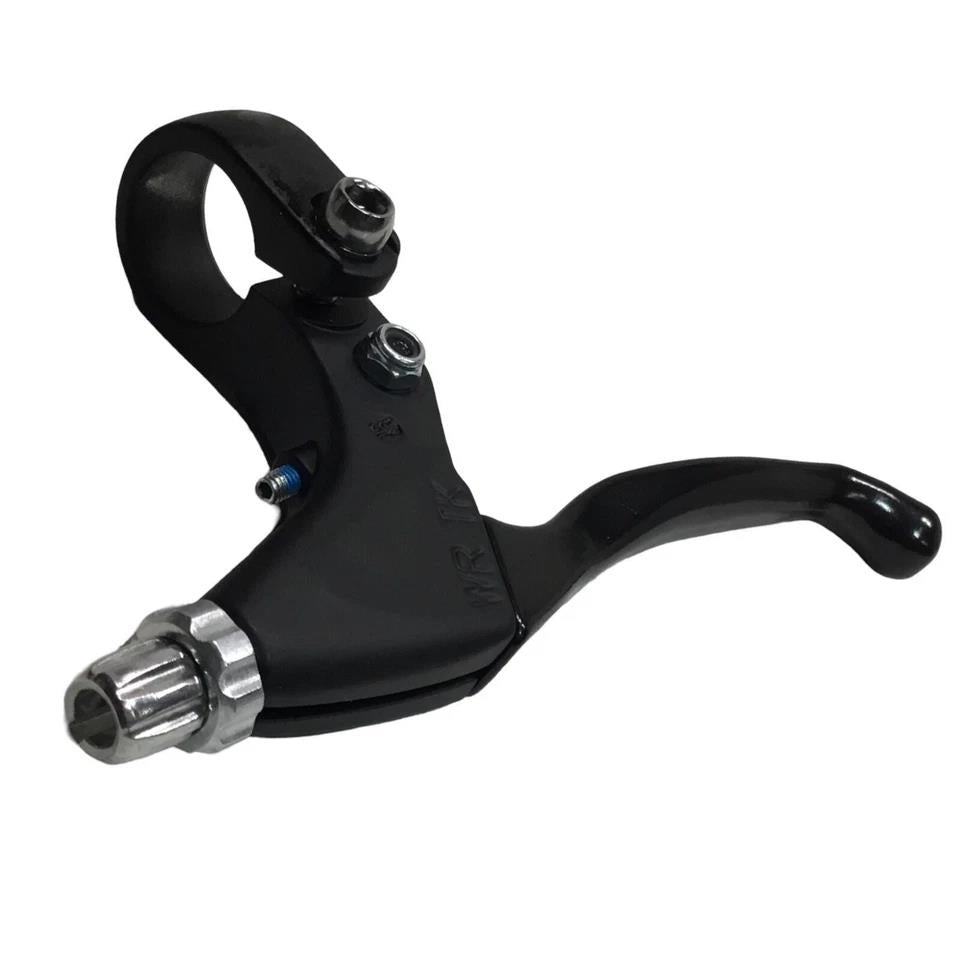 Tektro CL330 right rear brake lever 3 finger flat bar black alloy