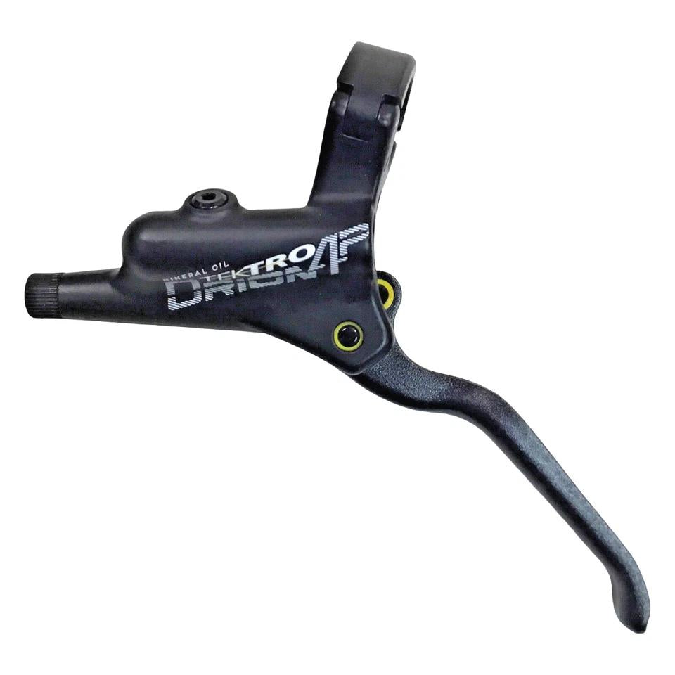 Tektro Orion 4P M745 hydraulic disc brake set, front and rear, 4-piston post mount calipers with 900/1800mm hoses for MTB