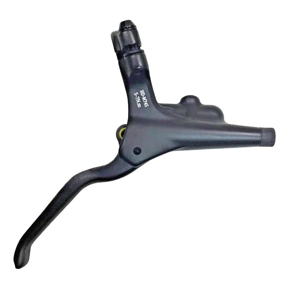 Tektro Orion 4P M745 hydraulic disc brake set, front and rear, 4-piston post mount calipers with 900/1800mm hoses for MTB