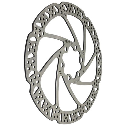 Tektro Vela hydraulic disc brake rear set with 160mm rotor and 1600mm hose, silver, for MTB or hybrid bikes