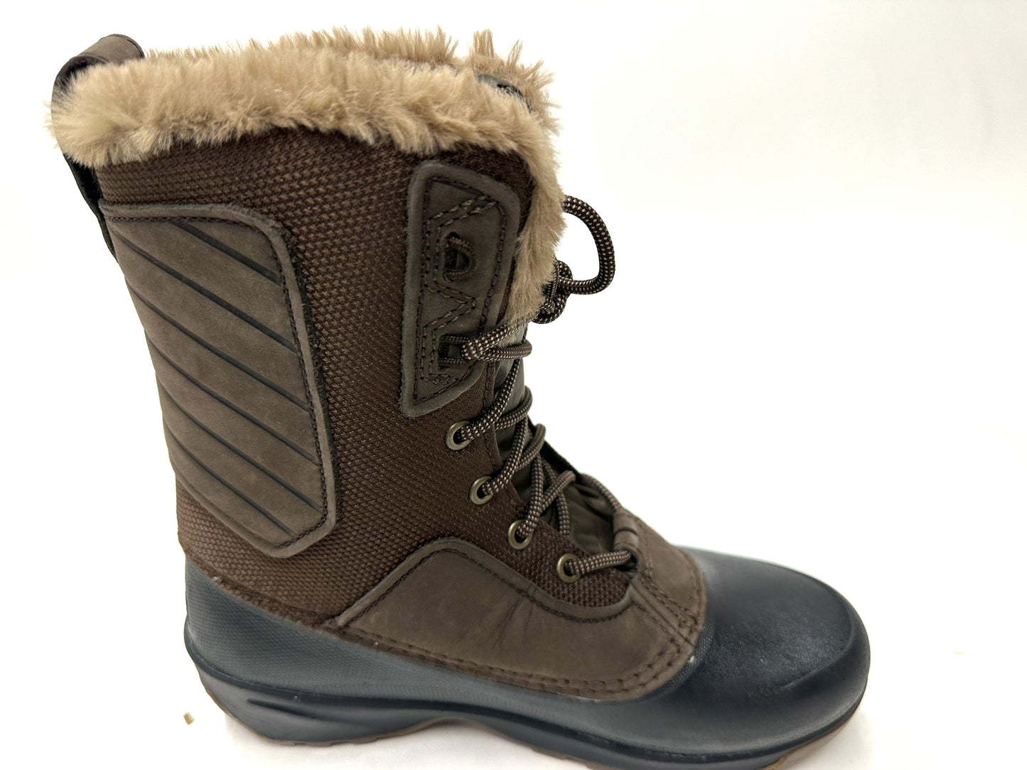 The North Face women’s Shellista IV Mid winter boot, size 6.5, waterproof and insulated snow boot for cold-weather traction and warmth
