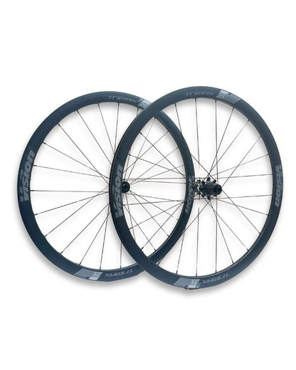 Vision TriMax 35 SC 700c disc wheelset centerlock 12x100 12x142 tubeless-ready Shimano 11