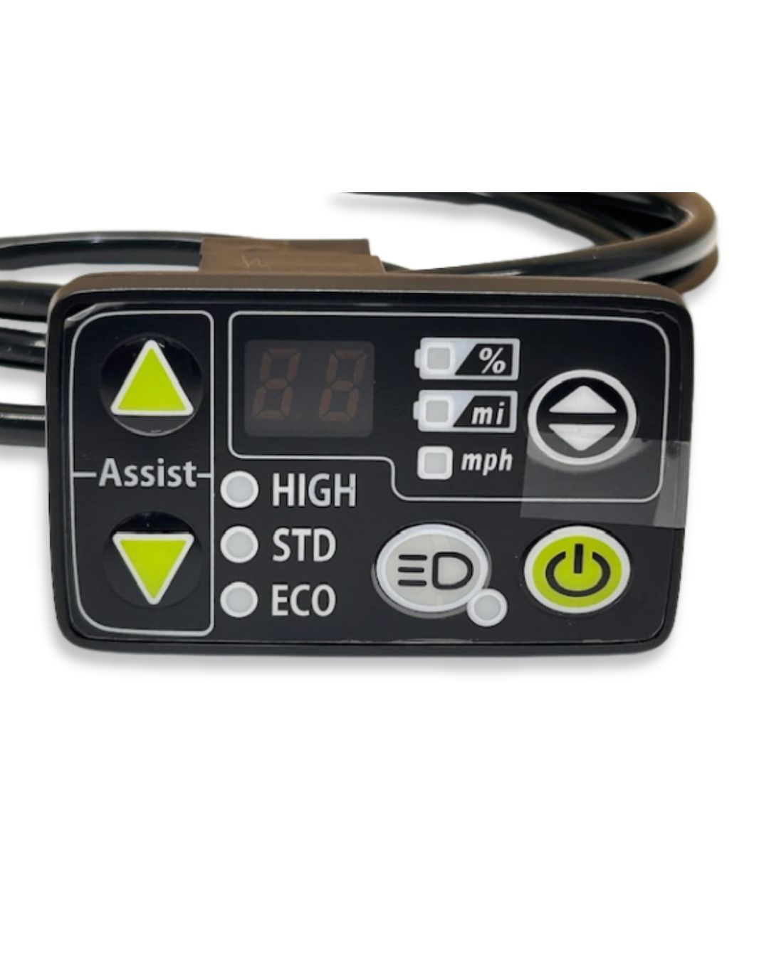 Yamaha e-bike LED button pad assist controller X0R-825100000