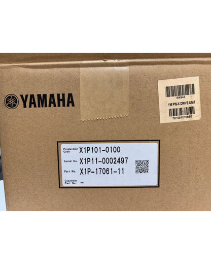 Yamaha PW-X drive unit X1P-17061-11 with ISIS shaft for X1P1 e-bike systems