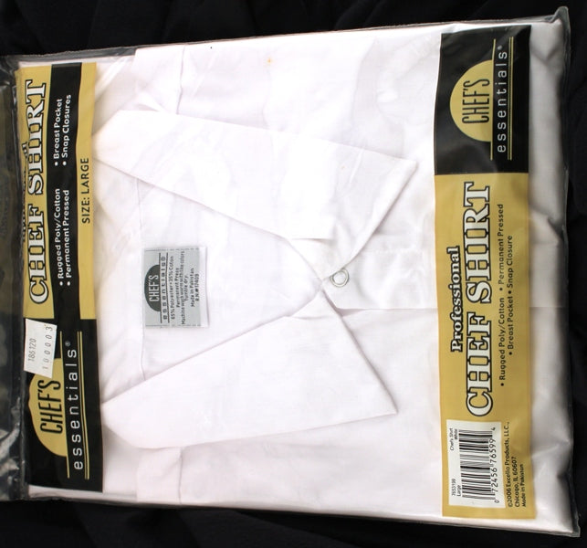 Professional Chef Chef's Shirt / Jacket White Cotton Blend XL Extra Large NEW