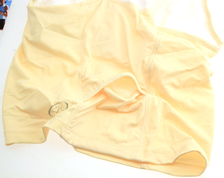 SPORTHILL ESSENTIAL Tank Sleeveless Women's Running Shirt Medium Med Yellow NWT