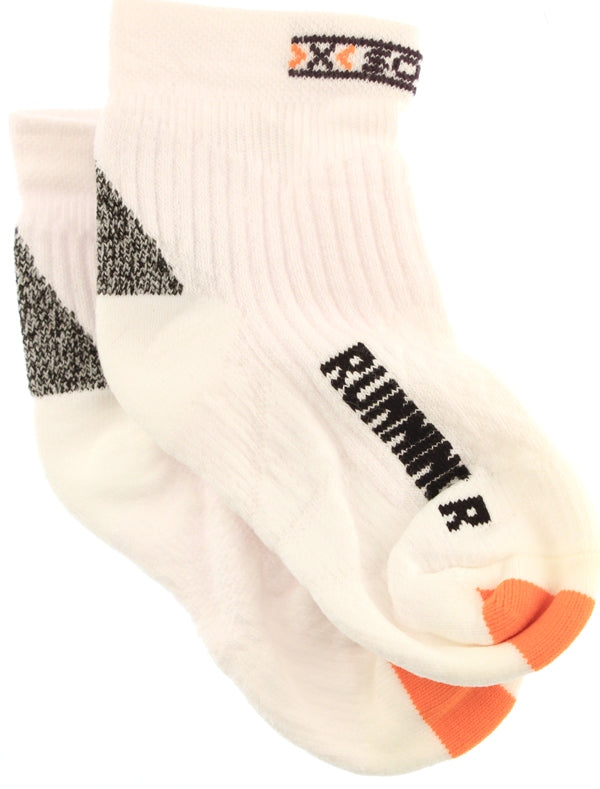 X-SOCKS RUNNNG YOUNG SPORT JR MSRP $25 Short Sock KIDS 7 - 8.5 EU 24 - 26 NEW