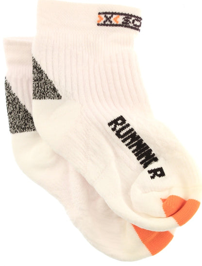 X-SOCKS RUNNNG YOUNG SPORT JR MSRP $25 Short Sock KIDS 7 - 8.5 EU 24 - 26 NEW