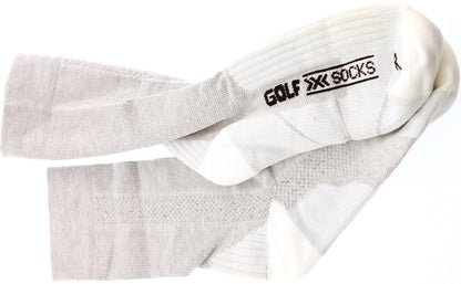 X-SOCKS GOLF AIR STEP Men's MSRP $32 Mid Sock US 3.5 - 6 EU 35 - 38 Pr Grey NEW