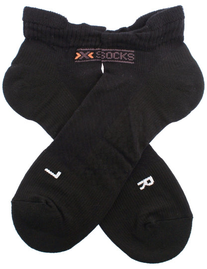 X-SOCKS LOW CUT Casual Breathe MSRP $24 US 11.5 - 13 EU 45 - 47 Black NEW