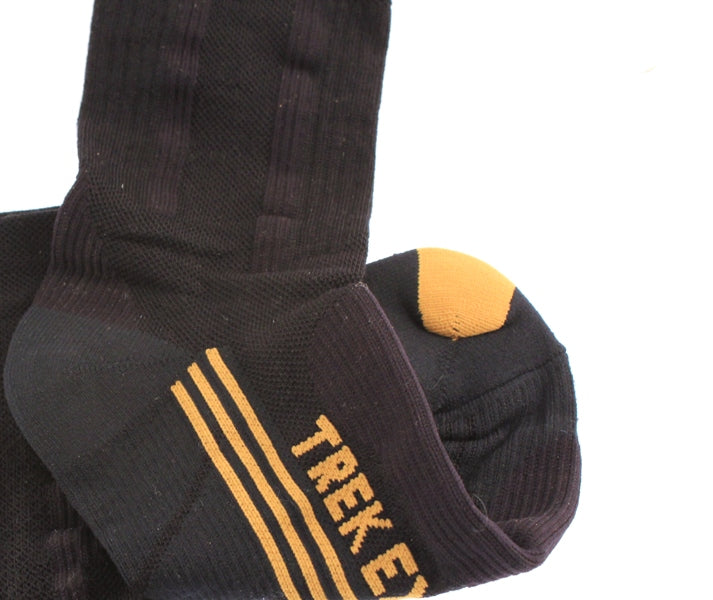 X-SOCKS TREKKING EXPEDITION Women's MSRP $39 4.5-5.5 EU 35-36 Gold NEW 2 RIGHTS