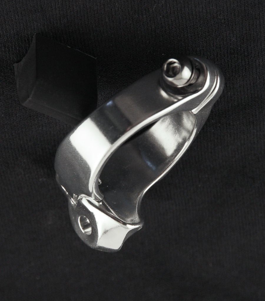 34.9MM Braze On Front Derailleur Clamp Adapter Aluminum Alloy 32g Road Bike New - Random Bike Parts