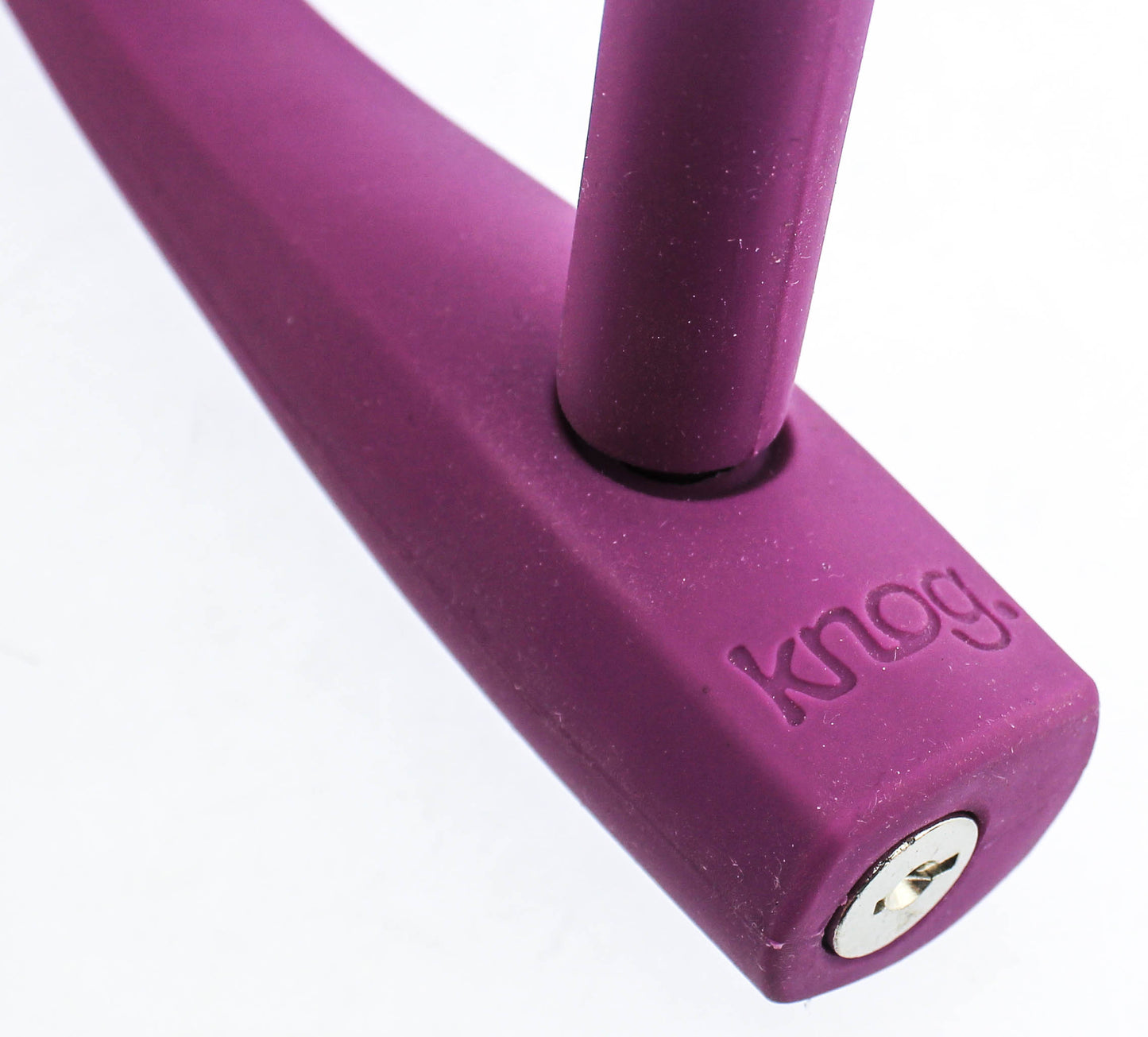 Knog Kabana Cable Bike Lock 740mm Grape Purple Silicone Steel Cable New