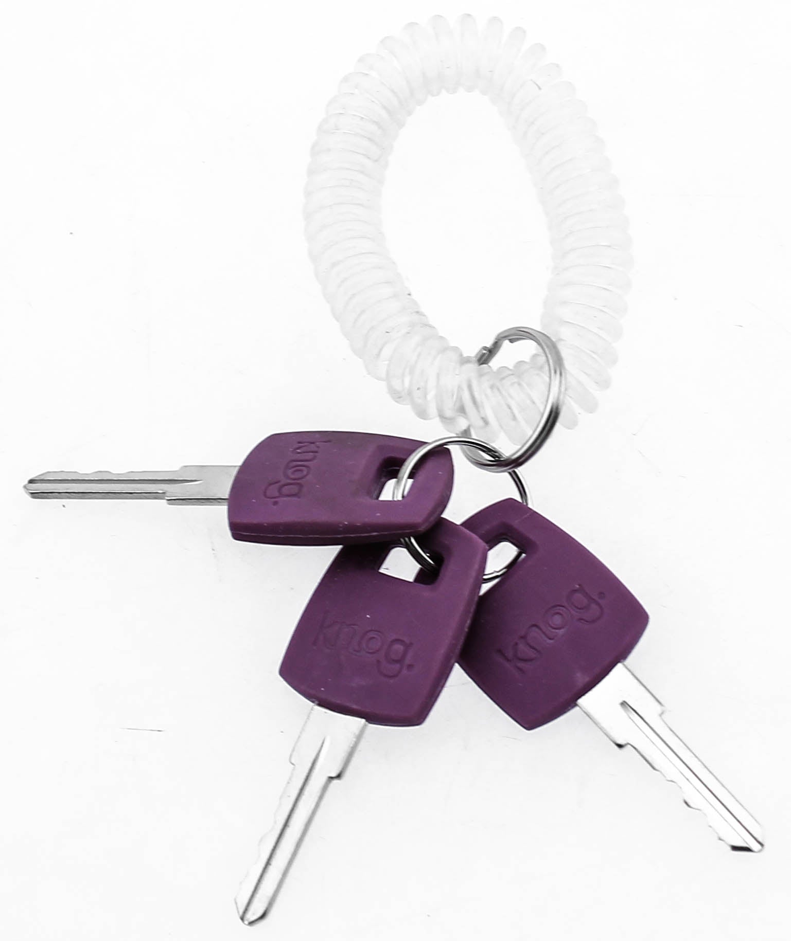 Knog Kabana Cable Bike Lock 740mm Grape Purple Silicone Steel Cable New