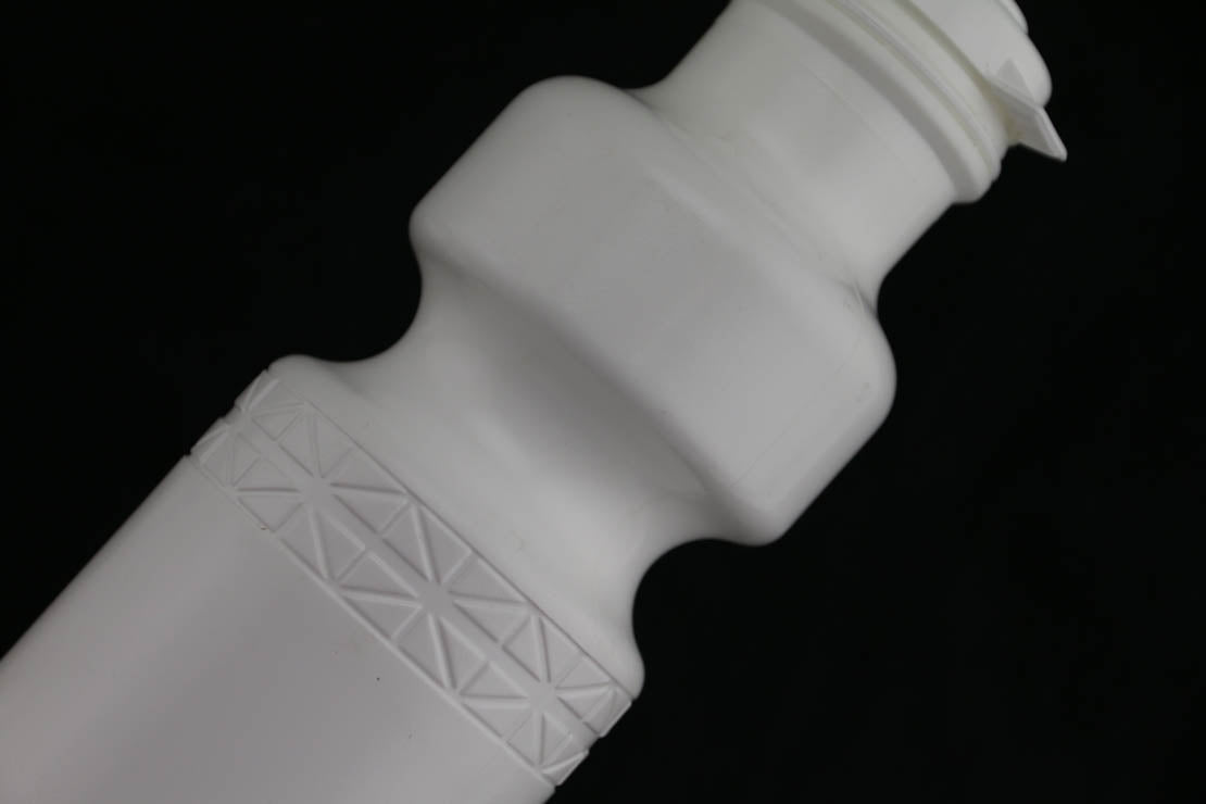 4 QTY California Springs DuoFlow 24oz Ounce Bicycle Water Bottles White NEW