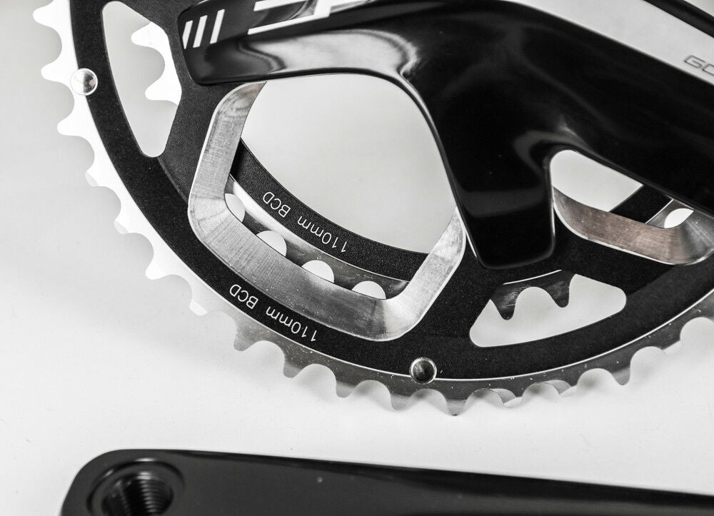 FSA Gossamer Pro BB386 EVO ABS Cyclocross Bike Crankset 46/36T 172.5 N10/11s NEW