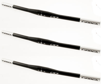 Lot of 3 ORBEA OC II MTB Bike Handlebars 31.8 x 0 x 600mm Aluminum Alloy Black NEW