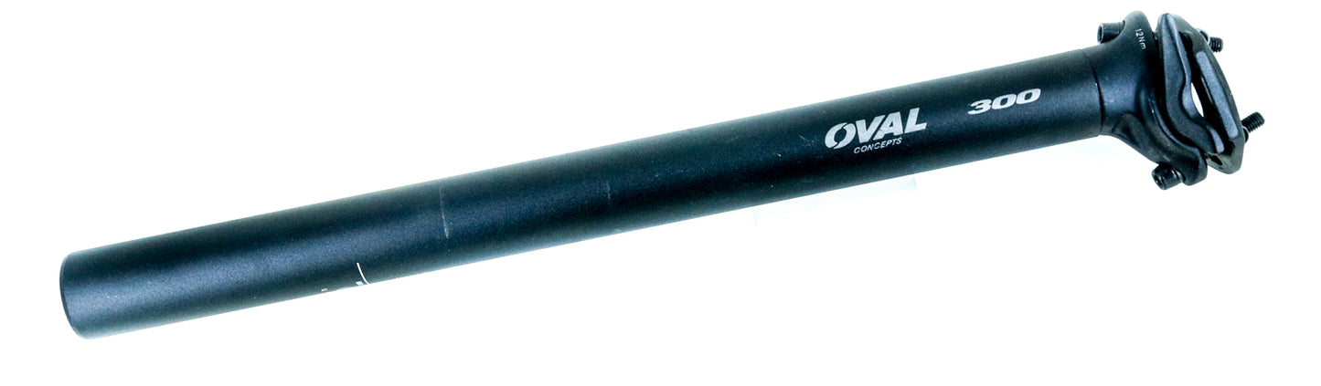 Oval Concepts 300 Aluminum 31.6mm  x 300mm Road MTB Bike Seatpost NEW