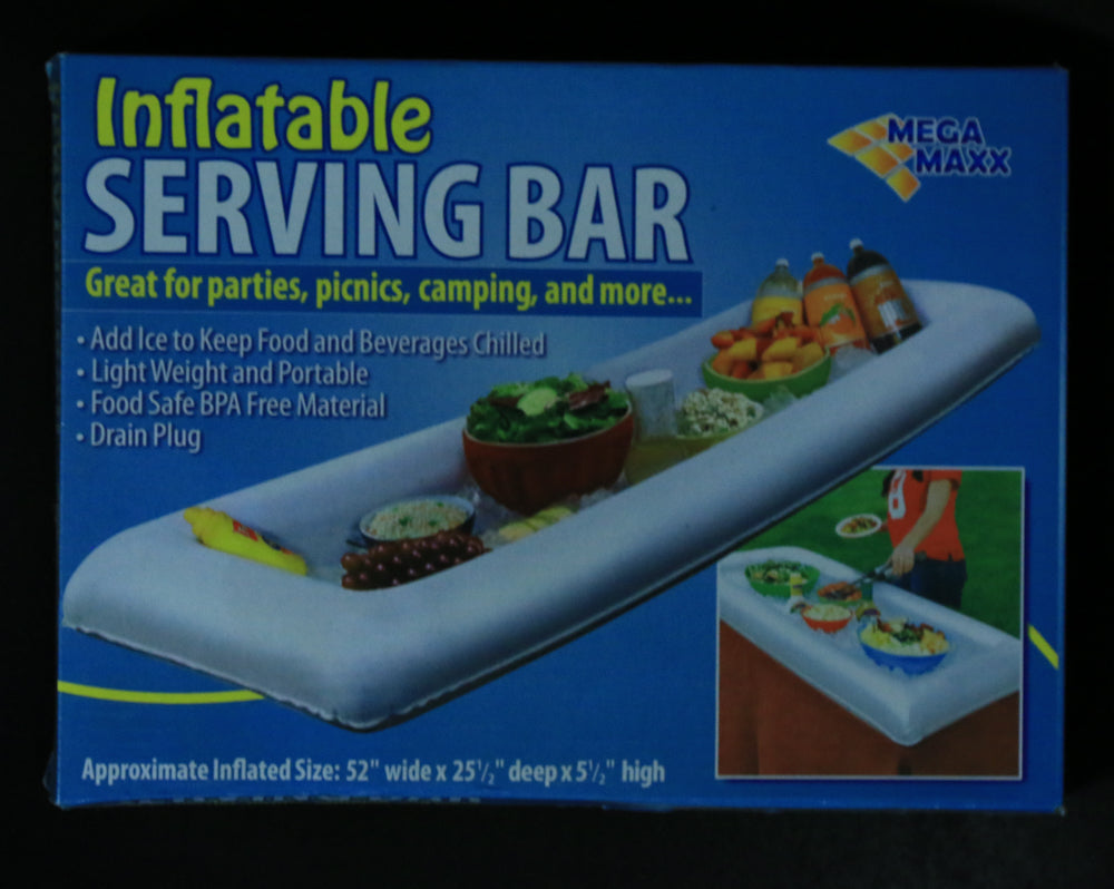 Mega Maxx Inflatable Pool / Spa Serving Bar 52" x 25.5 x 5.5" NEW