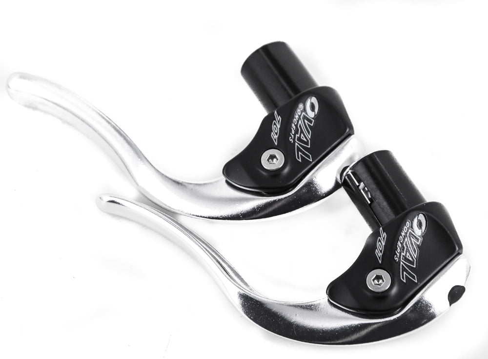 Oval Concepts 701 Time Trial / Triathlon Aerobar Base Bar End Brake Levers NEW