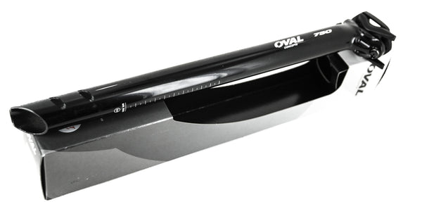 Oval Concepts 750 31.6 x 350 x 15mm 7050-T6 Alloy Road / MTB Bike Seat Post NEW