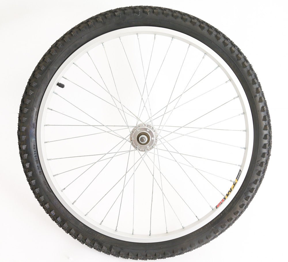 24" Weinmann TM19 Kids Youth Mountain Bike Front Wheel Disc + Tire 3/8 Axle NEW - Random Bike Parts