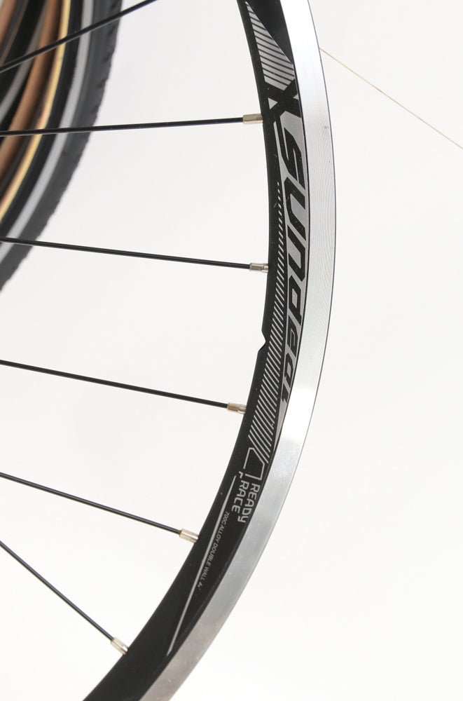 Sundeal 700c Road Bike Wheelset + Tires QR Freewheel Compatible NEW