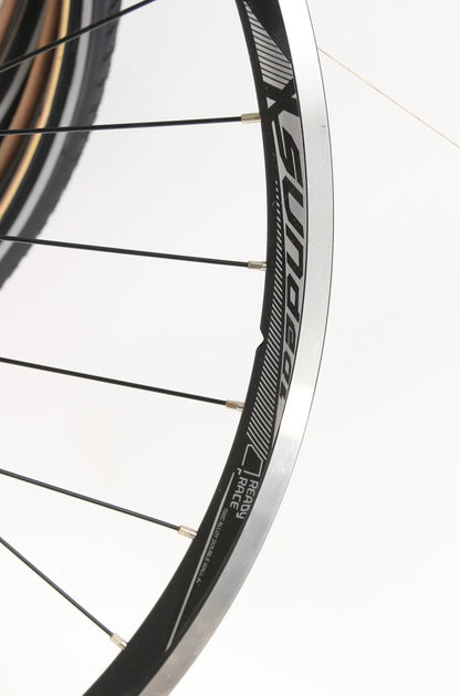Sundeal 700c Road Bike Wheelset + Tires QR Freewheel Compatible NEW