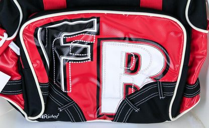 FastRider Young City Pannier Bike Bag 12.5L Water Resistant Red / Black NEW - Random Bike Parts