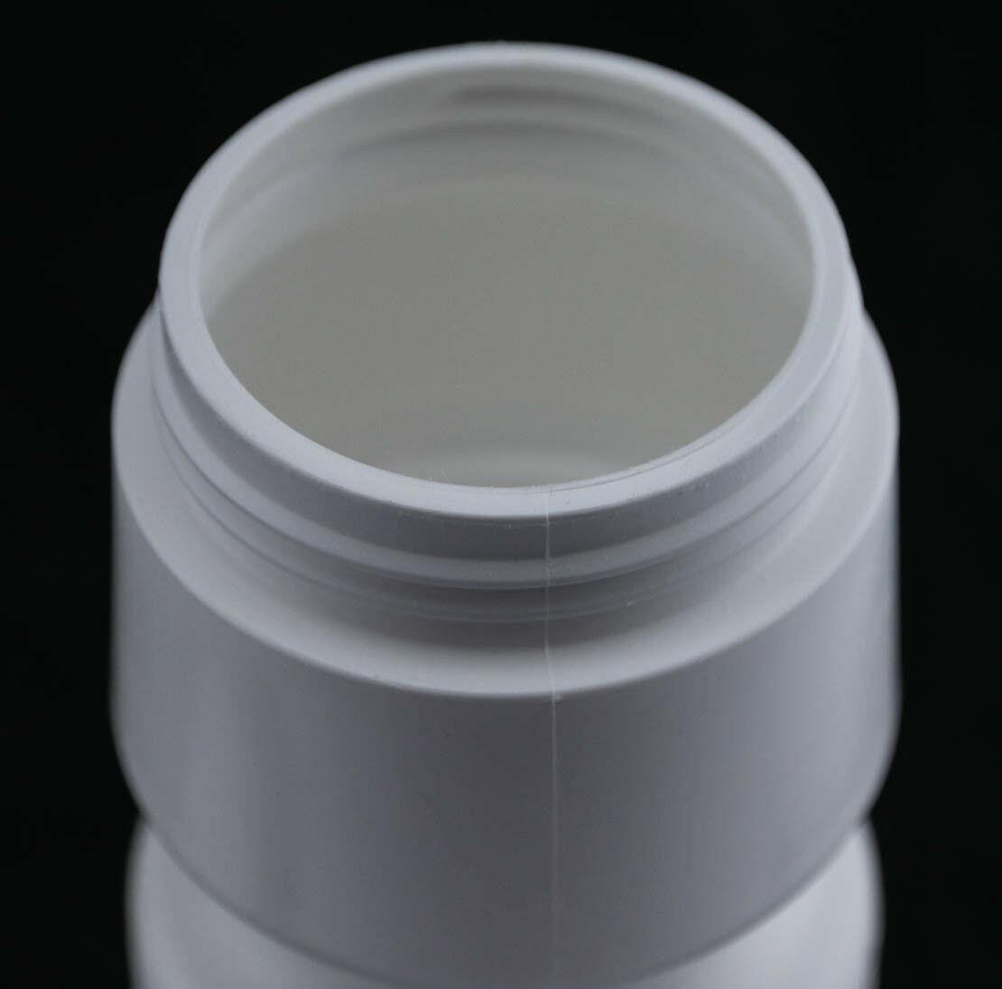 4 QTY 22oz Ounce Bicycle Water Bottles Screw Cap White NEW - Random Bike Parts