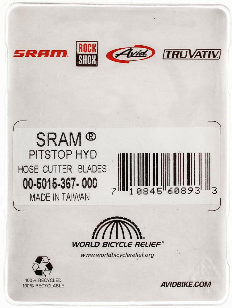 AVID / SRAM PITSTOP HYD Hydraulic Hose Cutter Replacement Blades 3-Count NEW - Random Bike Parts