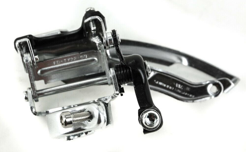 Lot of 5 Shimano FD-TY22-GS Bike Front DERAILLEUR Triple 3 x 6/7/8  31.8mm NEW